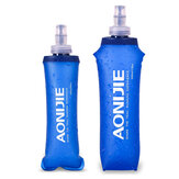 AONIJIE 250ml 500ml折りたたみ式TPUウォーターボトルSoft飲料水びん屋外スポーツランニング 