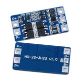 HX-2S-JH20 2S 7.4V 8.4V 18650 Lithium Battery Protection Board  with Equalization Overcharged Protection