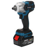 Drillpro 388VF 520N.m Brushless Electric Cordless Impact Wrench 1/2 inch Drill Driver Power Tool For Home For Makiita 18V Battery