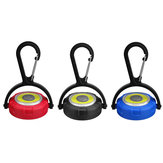 Mini COB Schlüsselanhänger-Taschenlampe, tragbare Notfall-Leuchte für Outdoor-Wanderungen und Camping