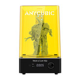 Máquina Anycubic® Wash and Cure Plus de doble propósito 3 en 1, canasta de limpieza colgante para limpieza, curado de 360 ​​° para impresoras 3D SLA