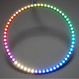 Placa LED RGBW 5050 60x con controladores integrados y anillo blanco natural 4500K Requiere soldadura