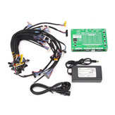 5.6-84inch LCD LED Panel Tester LVDS Screen Tester TV / ordinateur / ordinateur portable outil de réparation avec Inverter + 29Pcs LVDS câbles