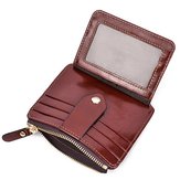 PU Leather RFID Daily Short Wallet  For Men