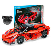 Doppio Cada C51009W Red Storm Puzzle Blocchi Giocattoli Boy Car ad alta velocità veicolo sportivo