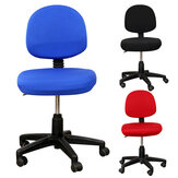 Capa removível para assento de cadeira giratória de computador de escritório com capa para apoio de cabeça