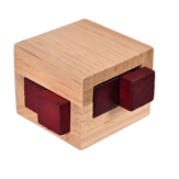 Jogo de quebra-cabeça interligado Kong Ming de bloqueio de madeira de tamanho pequeno para adultos e crianças