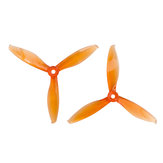 2 Pairs Gemfan Flash 5149 5.1x4.9 5.1 Inch 3-blade Propeller 5mm Mounting Hole Compatible POPO System For RC Drone FPV Racing