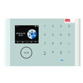نظام Bakeey ذكي اللاسلكي WIFI إنذار مع GSM باب ونافذة للكشف عن الأشعة تحت الحمراء المستشعر التحكم عن بعد Controler Wireless Doorbell Button Home Anti-theft إنذار العمل مع