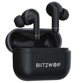 BlitzWolf® BW-ANC3 بلوتوث الإصدار 5.0 سماعة مزدوجة Active إلغاء الضوضاء هاي فاي ستيريو باس سماعة رأس رياضية مع 6 ميكروفون عالي الوضوح المكالمات