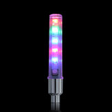 10Pcs XANES WL03 5 LED 7 Modes 6 Batteries Vélo Colorful Roue Lumière Spoke Rayé Lumière