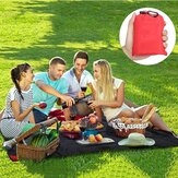 Honana HN-PB007 150cm Manta de bolsillo plegable para exteriores, ligera y portátil para playa y picnic