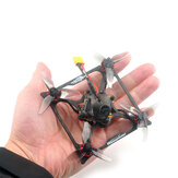 Happymodel Bassline 2S 90mm Drone da gara FPV Micro Toothpick da 2 pollici BNF con telecamera CADDX ANT 1200TVL