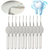 Dupont İpek Kelebeği Dönen Diş Arası Dişler Arası Floss Fırça Baş Değiştirme Dental Bakım