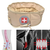 KALOAD Lumbar alivio del dolor de espalda Cinturón Cintura inflable Cinturón Soporte lumbar Tracción de aire espinal Cinturón para Mujer Hombres