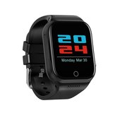 XANES X89 1.54'' IPS HD Renkli Ekran GPS konumlandırma Su geçirmez Akıllı Saat Çalışan Telefon Adımsayar Fitness Spor Bileklik