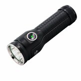Rofis MR70 XHP70.2 CW+XP-G2 NW 3500LM Dual Light Multifunction Rechargeable LED Flashlight +26650