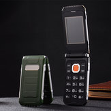 Hodoo X7 فليب هاتف 2.4 '' 2800mAh Big BOX FMالمصباح المزدوج Dual SIM بطاقة Long تعليق Feature هاتف