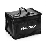 Realacc Fireproof Explosionproof LiPo Pil Taşınabilir Güvenlik Çantası 198x150x135mm, Tutma Kolu ile