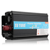 900W 12V/24V постоянного тока на 110В/220В переменного тока солнечный инвертор с LED-подсветкой, модифицированная синусоида, черный