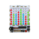 Unassemble 8 * 8 Audiospectrumniveau-indicator Akoestisch spectrum Licht Audio Indicator Kit DIY Elektronische onderdelen