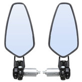 Acessórios de barra de espelho retrovisor para motocicleta de 7/8 de polegada em alumínio, lado universal