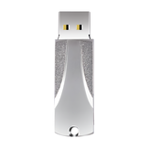 Unità USB2.0 da 64GB 128GB con rotazione a 360°, unità USB metallica ad alta velocità e pendrive