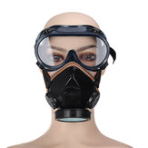 Máscara de gas antipolvo químico pesticida Respirador 300 horas Usado con anteojos