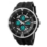 Вахта 1046 военных LED водонепроницаемые кварцевые аналоговые цифровые спортивные часы