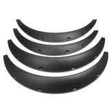Para-lamas universal para carros, flexíveis e duráveis em poliuretano BFD-UNIZG-PU, pretos