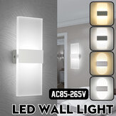 6W Modern Akril LED Falilámpa Nappali Hálószoba Éjjeli Folyosó Lámpa AC85-265V
