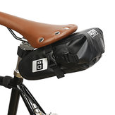 Bolsa impermeable para bicicleta BIKIGHT Cycling Bike Bicycle Rear Seat Saddle Tail de 23*10*8.5CM