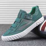 Men Cloth Breathable Slip Resiatant Soft Sole Low Top Casual Sneakers