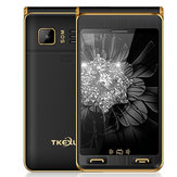 TKEXUN G10+ Flip Analog TV 6500mAh 4.0 Inch Dual Touch Screen Dual Flashlight Dual SIM Feature Phone