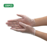 ZANLURE 100 ζευγάρια Ενιαία χρήση γάντια νιτριλίου Εργατικά γάντια Χωρίς πούδρα Με κειμενοστιβαρή επιφάνεια Χρήση σε εργασίες στη βιομηχανία τροφίμων, χημικών και οικιακών εργασιών