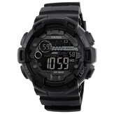 SKMEI 1243 5ATM Impermeable Reloj digital deportivo para hombre de dos tiempos