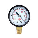 Manometro per vuoto e pressione dell'aria TS-50-1 +1 0 ~ -30inHg 0 ~ -1Bar 50mm Mini Air Vacuum Manometro Meter Manometer
