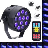 36W 12 LED UV Purple DMX Par Light Disco Bar DJ Light Show színpadi világítás Halloween AC90-240V