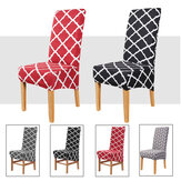 Bedruckter Stretch-Stuhlbezug, elastische Sitzbezüge für Bürostühle für Slipcovers, Restaurants, Bankette, Hotels und die häusliche Dekoration