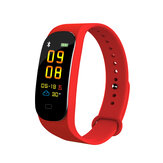 M5 Farbiges Smart-Armband Herzfrequenzsensor Blutdrucküberwachung 0,96-Zoll-TFT-Farbdisplayuhr für Android IOS