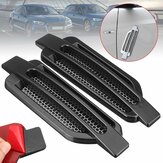 Pair Black Car Auto Side Air Flow Fender Stickers Intake Vent Grille Cover Decor