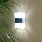 LED-Solarwandbeleuchtung im Freien, wasserdichte Solarlampe für Zaun, Deck, Weg, Gartenpatio, Treppen, Gartenglühbirnen