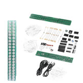 Geekcreit FED-201 Lichtpegelkontroll-Kit für Audio-Lichtpegelanzeige Spektrumlicht DIY-Kit