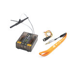 FrSky Tandem TD R18 2.4GHz & 900MHz 18CH Dual-Band Low Latency Long Range PWM SBUS Output Mini Receiver With Audio Switch Set for FPV RC Drone