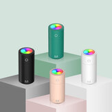 Bakeey 310ml Luftbefeuchter Tragbarer Aroma Diffusor mit ätherischen Ölen Nanometer Zerstäubung Colorful Leuchtet Fahrzeugbefeuchter