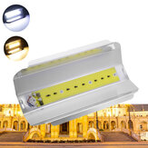 Luz de inundação de LED COB de alta potência de 30W 50W 80W impermeável Lâmpada de iodeto de tungstênio para exteriores AC220V