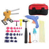 Paintless Hail Removal Dent Lifter Puller PDR Tool Glue Gun Auto Body Repair Kit