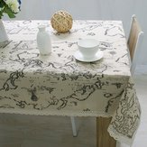 World Map Tablecloth High Quality Lace Tablecloth Decorative Elegant Tablecloth Linen Table Cover 