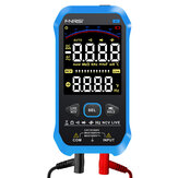 Multímetro digital FNIRSI-S1 9999 counts Tensão AC DC Resistência Capacitância Diodo Testador de fios ao vivo com termopar