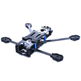 AuroraRC ALEX-4 4 Inch 193mm Wielbasis Koolstofvezel LR Frame Kit Micro Long Range Ondersteuning 16x16 / 20×20 / 25.5x25.5mm FC Montagegat voor RC FPV Racing Drone
